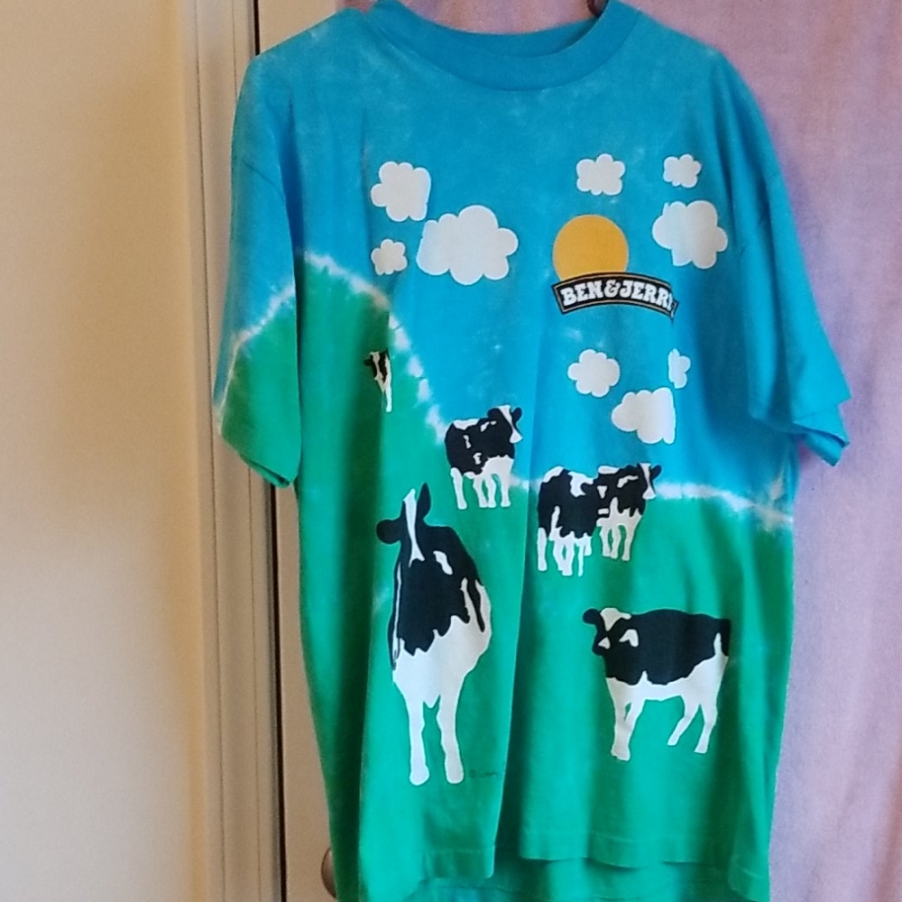 Vintage Ben & Jerry's Single Stiched Euphoria